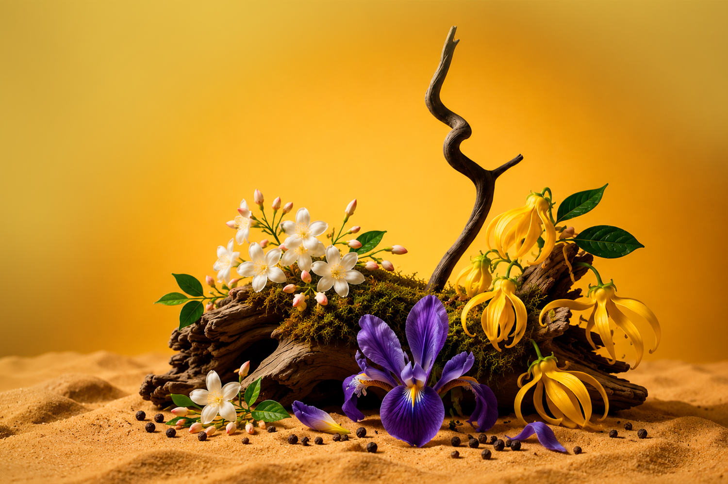 Les fleurs qui donnent une âme au parfum